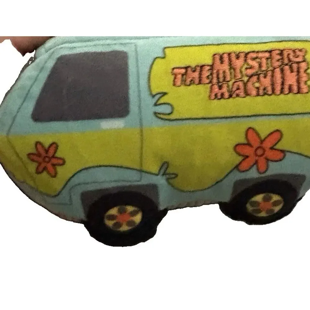 Bark Scooby-Doo Mystery Machine All Size Squeaky and Crinkly Plush Dog Toy